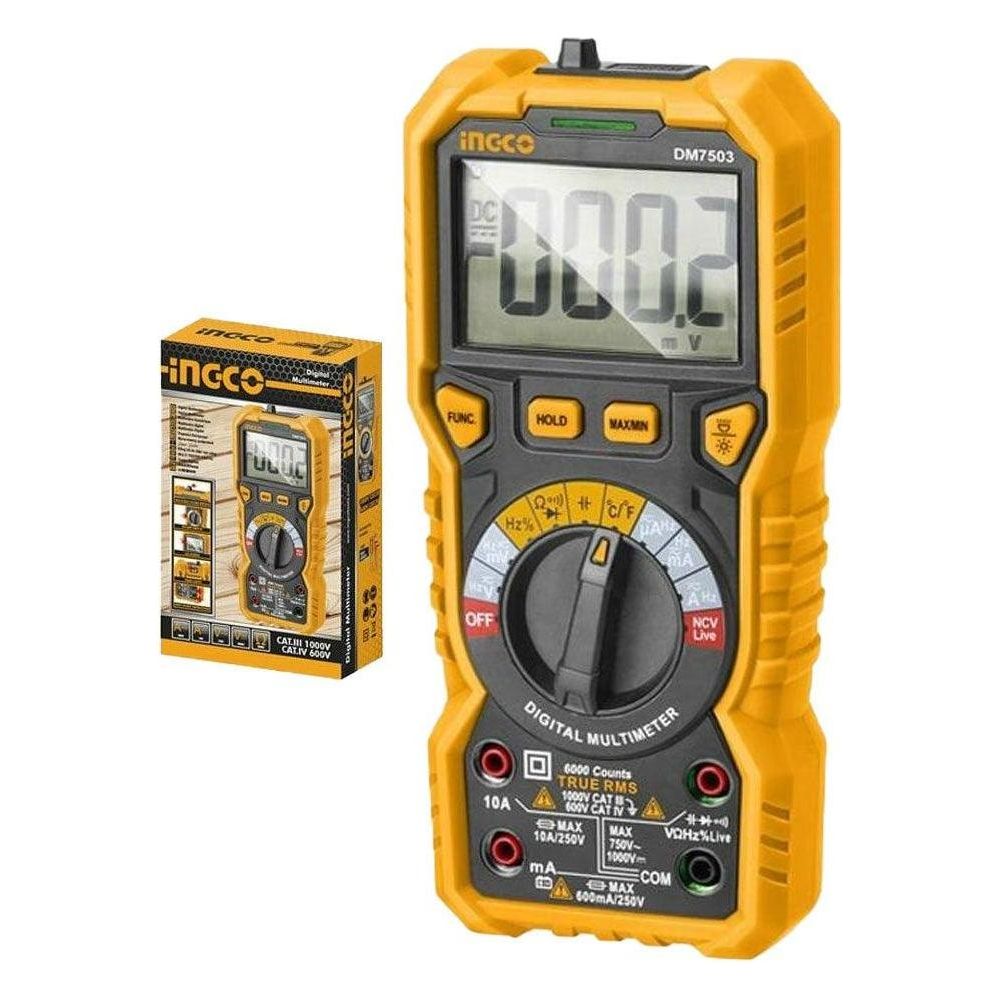 Ingco DM7504 Digital Multi Meter / Tester - KHM Megatools Corp.