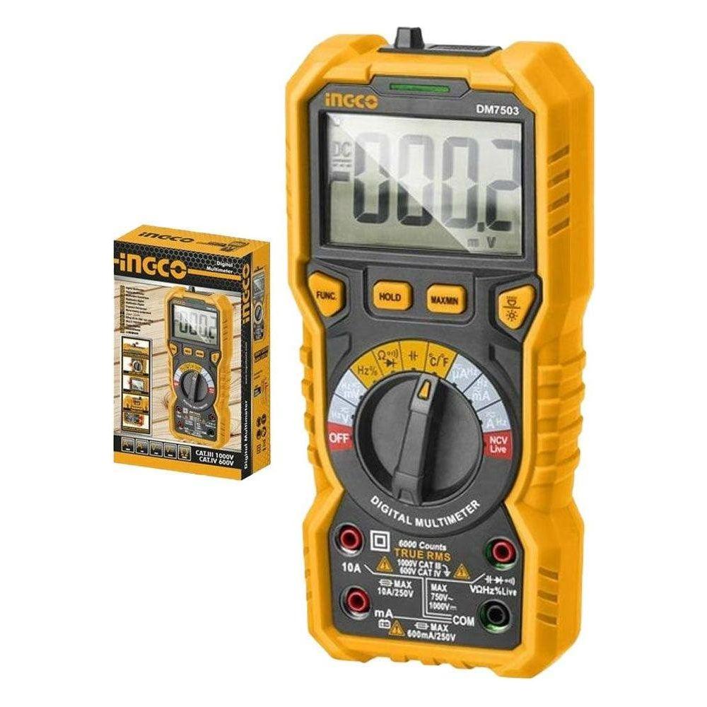 Ingco DM7504 Digital Multi Meter / Tester - KHM Megatools Corp. Main image