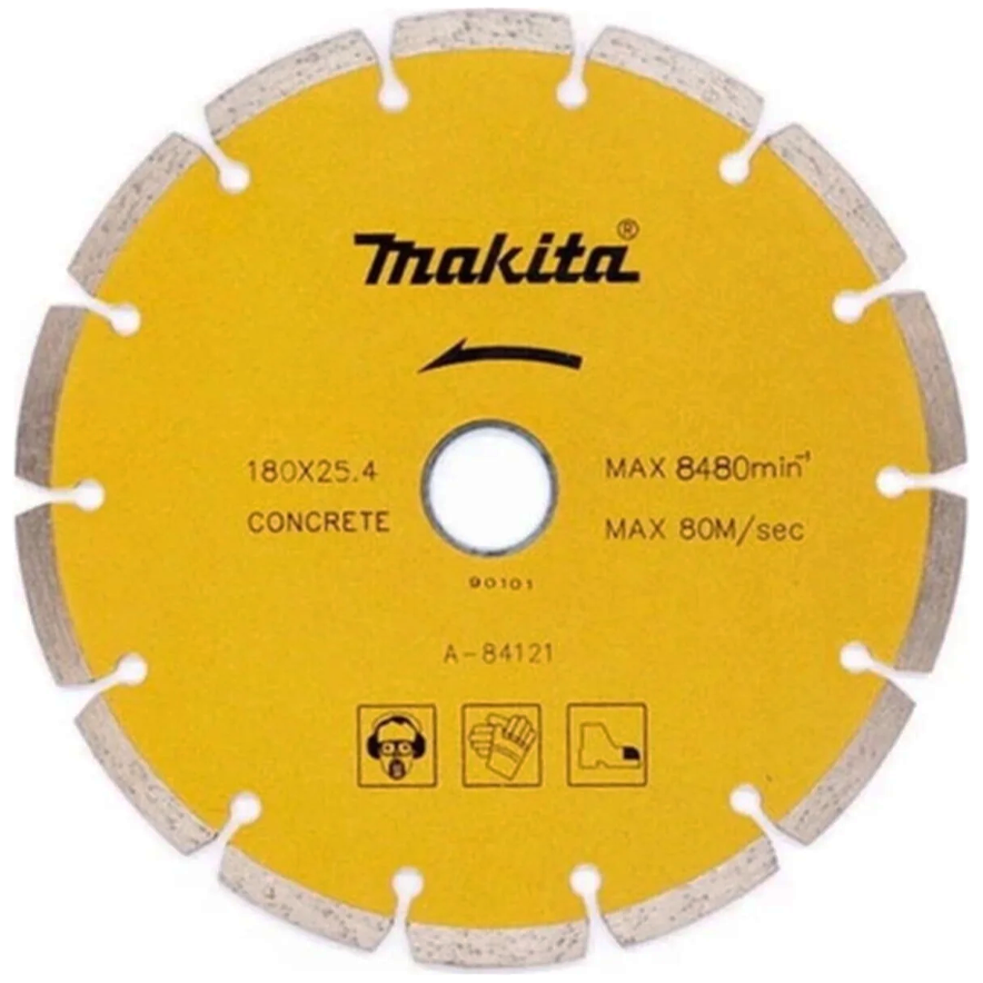 Makita A-84121 Diamond Cut Off Wheel 7" Segmented (Dry) | Makita by KHM Megatools Corp. Main image