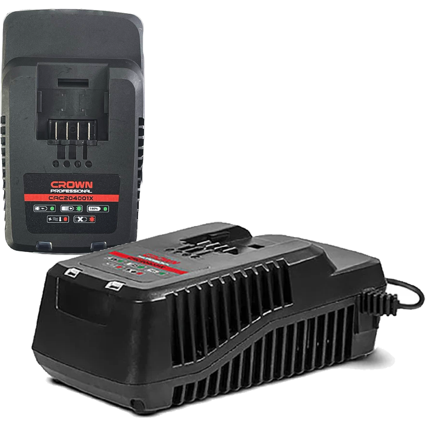 Crown CAC204001X Li-Ion Battery Charger 20V | Crown by KHM Megatools Corp. Main image