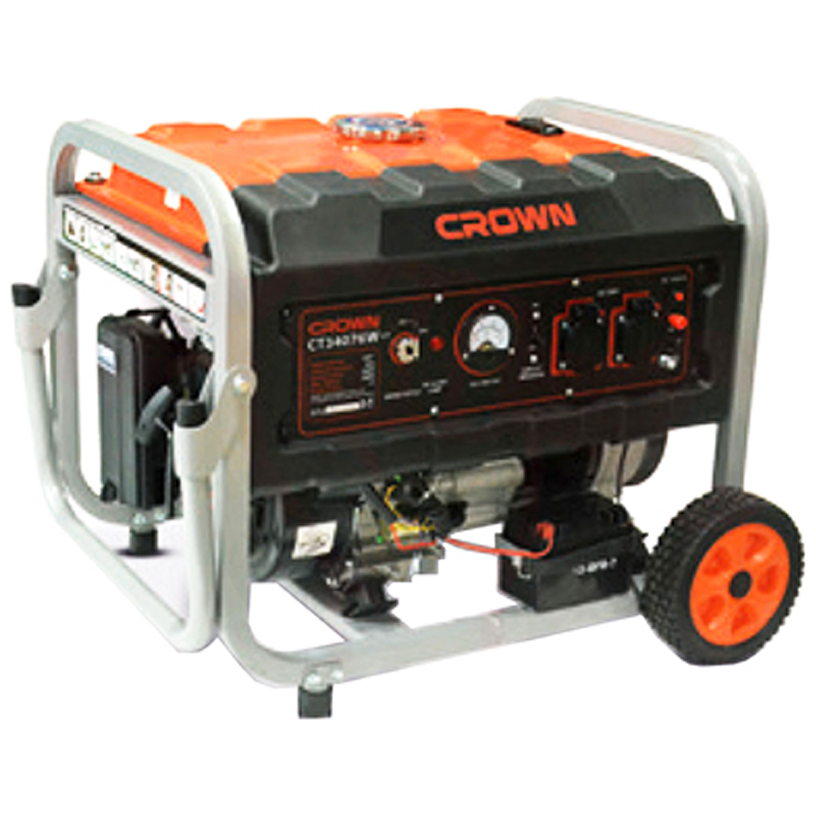 Crown CT34078WE Gasoline Generator 5000W 5.5KVA | Crown by KHM Megatools Corp. Main image