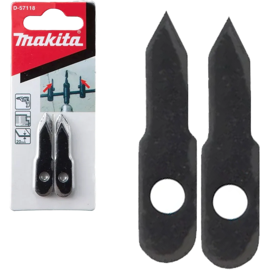 Makita D-57118 Spare Blade Set 2Pcs | Makita by KHM Megatools Corp. Main image