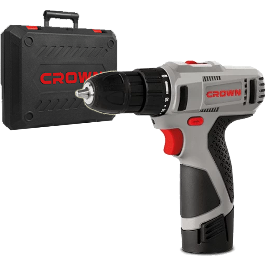 Crown CT21053LH-1.5 Li-Ion Cordless Drill 12V | Crown by KHM Megatools Corp. Main image