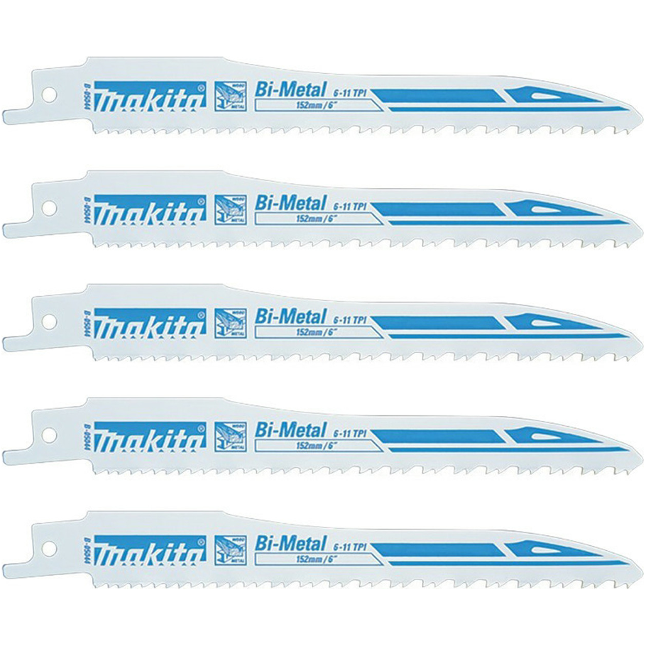 Makita B-05044 Super Express Reciprocating Saw Blade for Metal 152mm 6-11TPI | Makita by KHM Megatools Corp. Main image