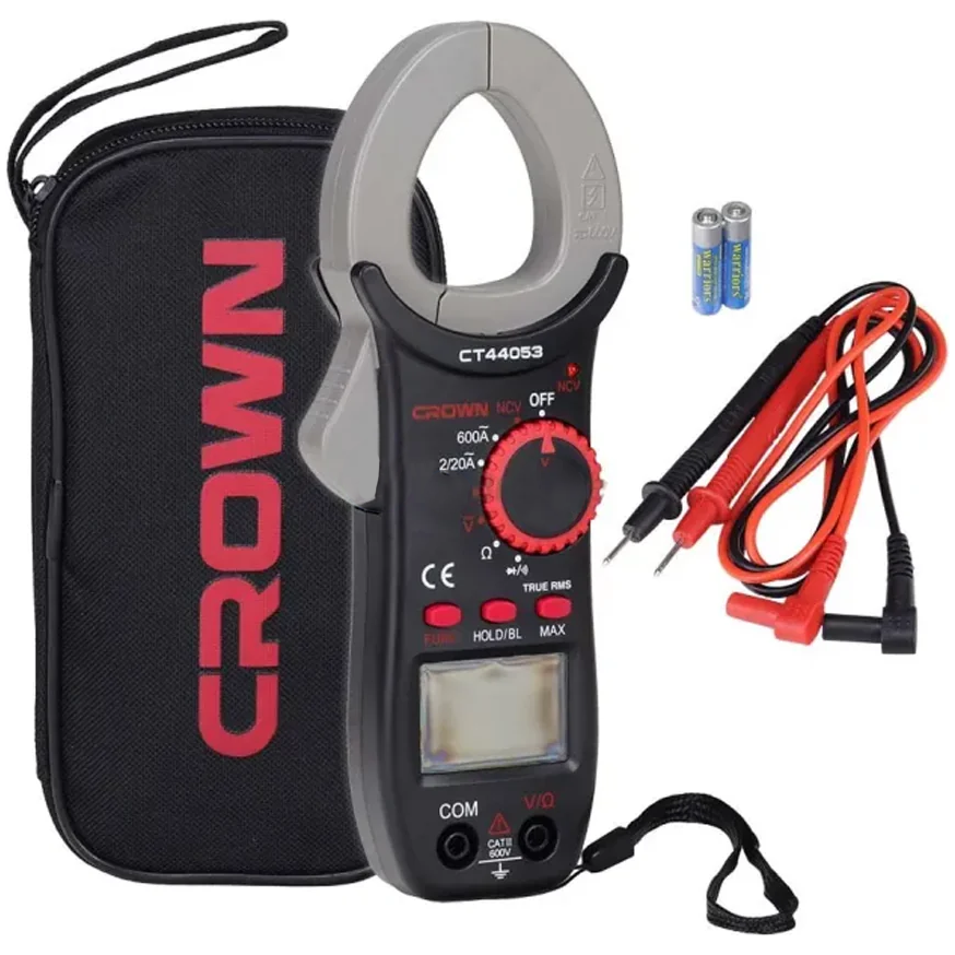 Crown CT44053 AC/DC Digital Clamp Meter 600A Secondary image