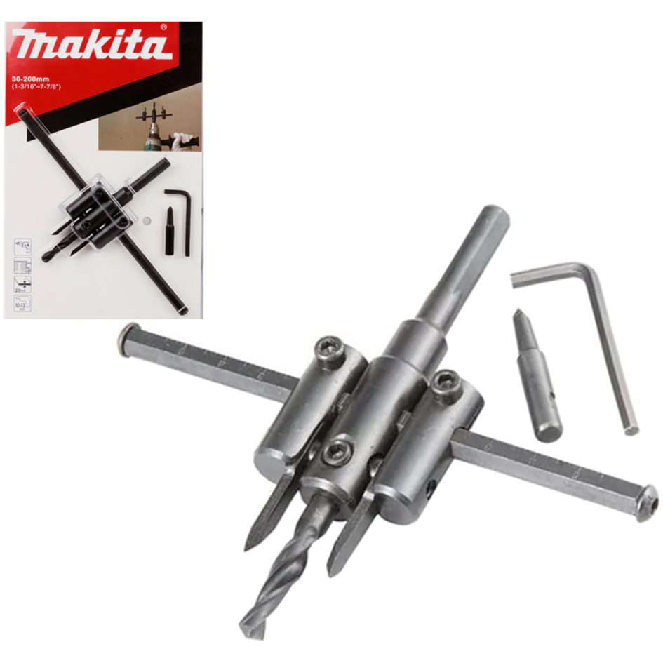 Makita D-57102 Adjustable Circle Cutter 30-200mm | Makita by KHM Megatools Corp. Main image