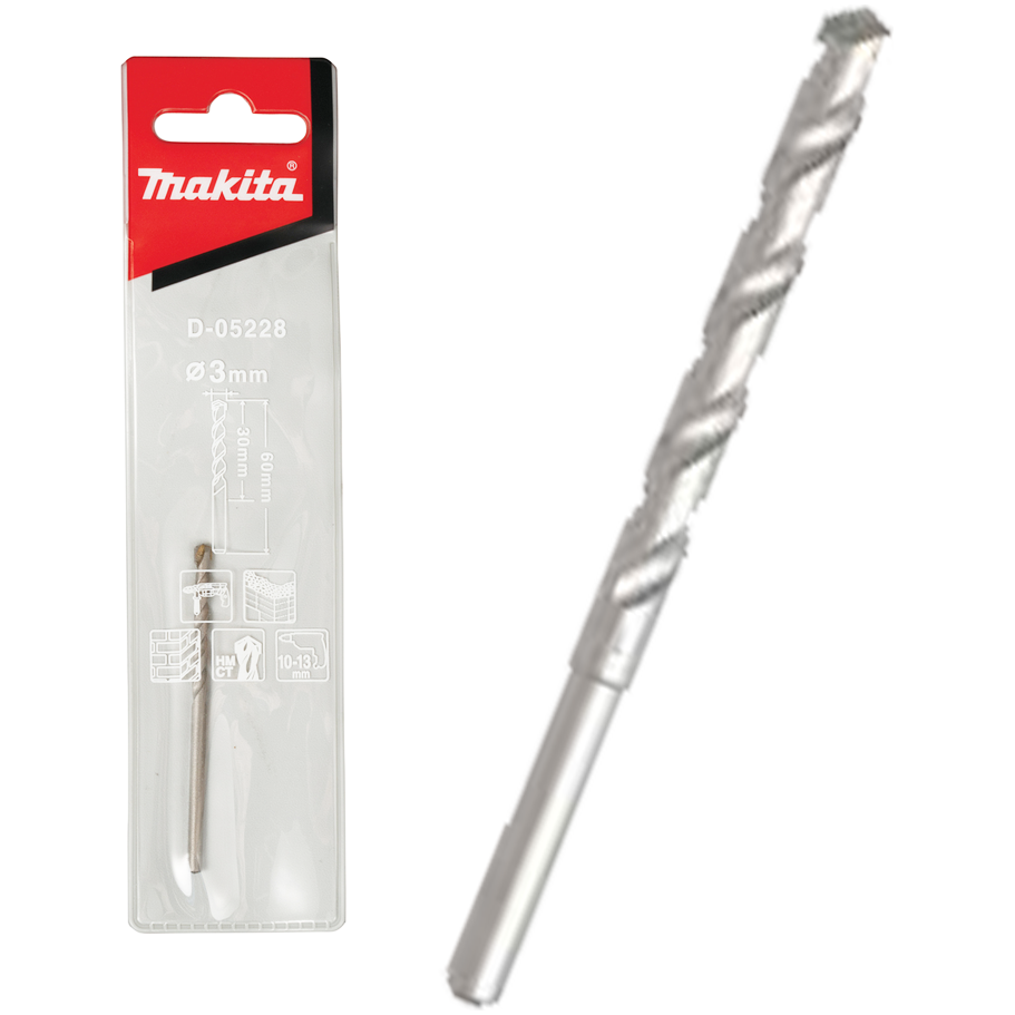 Makita TCT Masonry Drill Bit Straight Shank | Makita by KHM Megatools Corp. Main image