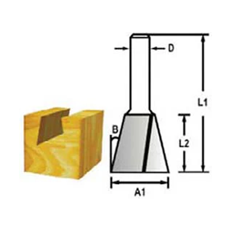 Makita TCT Dove Router Bit | Makita by KHM Megatools Corp. Main image