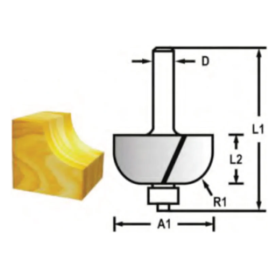 Makita TCT Cove Router Bit | Makita by KHM Megatools Corp. Main image
