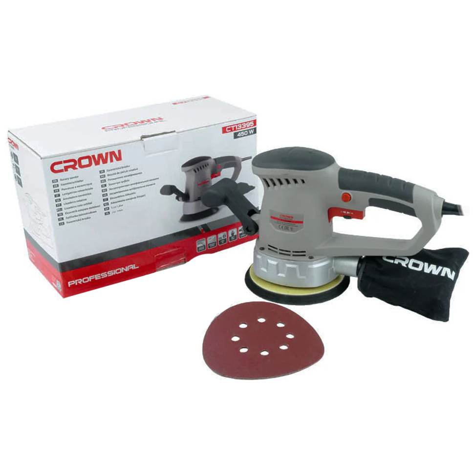 Crown CT13395 Rotary Sander 450W Secondary image