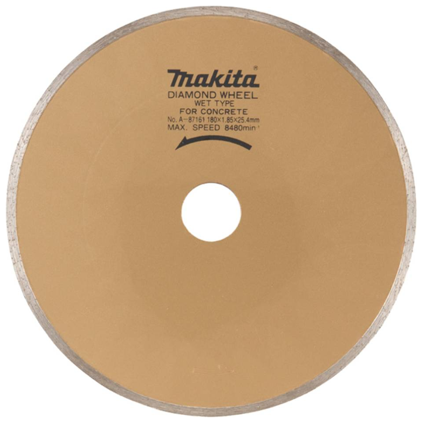 Makita A-87161 Diamond Cutting Disc Continuous Rim 7" (Wet) | Makita by KHM Megatools Corp. Main image