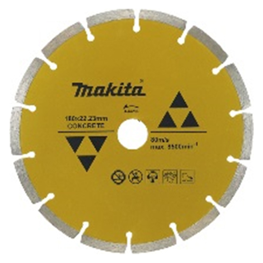 Makita  D-44286 Diamond Cut Off Wheel 7" Segmented (Dry) | Makita by KHM Megatools Corp. Main image
