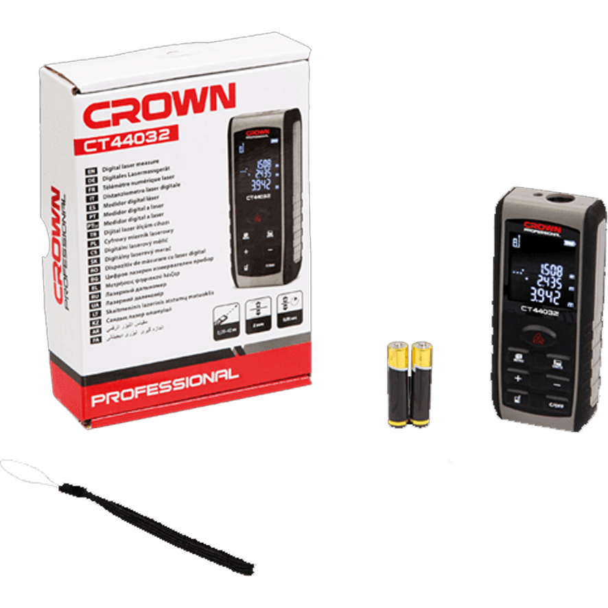 Crown CT44035 Laser Distance Meter 0.05-100m Secondary image
