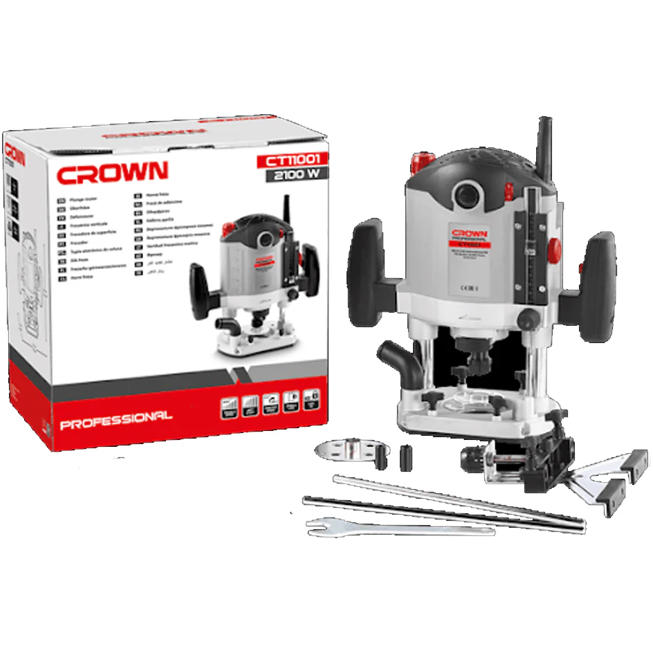 Crown CT11001 Plunge Router 2100W Secondary image