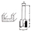 Makita TCT Hinge Mortizing Router Bit | Makita by KHM Megatools Corp.