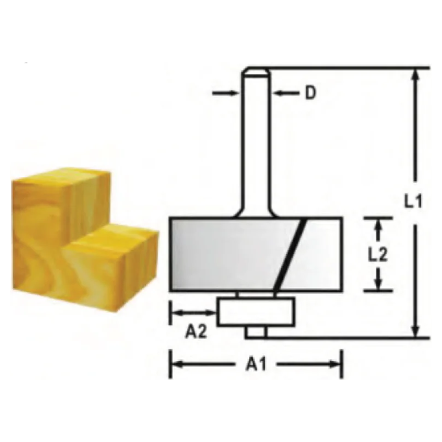 Makita TCT Rubbeting Router Bit | Makita by KHM Megatools Corp. Main image