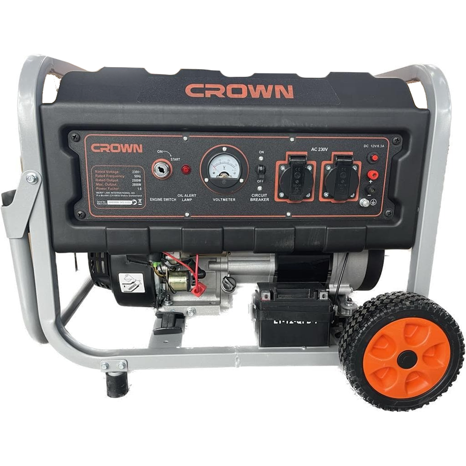 Crown CT34078WE Gasoline Generator 5000W 5.5KVA Secondary image