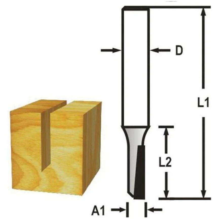 Makita TCT Router Straight Bit Secondary image
