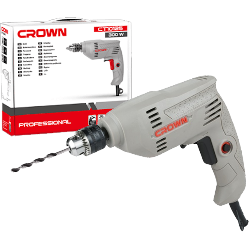 Crown CT10125 Electric Drill 300W | Crown by KHM Megatools Corp. Main image