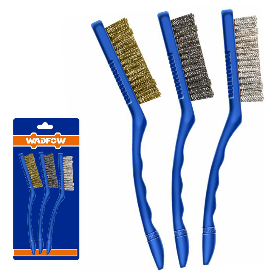 Wadfow WBH3609 Abrasive Brush Set 3Pcs 9" | Wadfow by KHM Megatools Corp. Main image