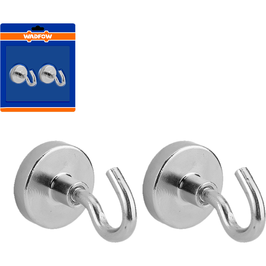 Wadfow WZE2K12 Magnet Hook Set 2Pcs | Wadfow by KHM Megatools Corp. Main image
