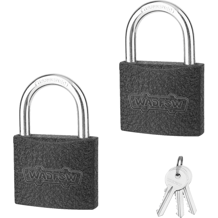 Wadfow WPD5442 Iron Padlock Set 38MM 2Pcs-Key-Alike | Wadfow by KHM Megatools Corp. Main image