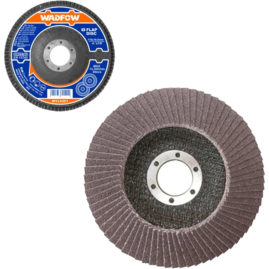 Wadfow Flap Disc 4" | Wadfow by KHM Megatools Corp. Main image