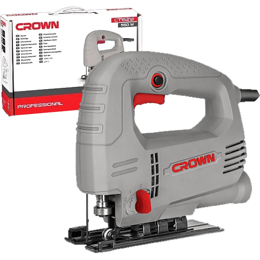 Crown CT15212 Jigsaw 550W | Crown by KHM Megatools Corp. Main image