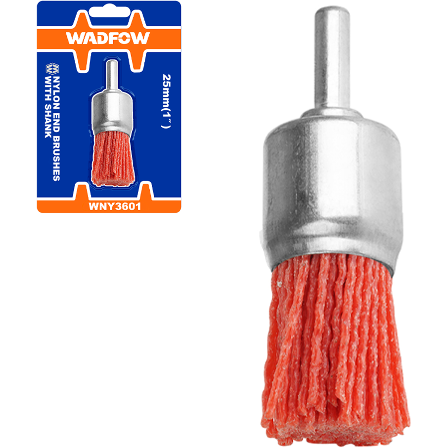 Wadfow WNY3601 Pencil End Nylon Brush 1" | Wadfow by KHM Megatools Corp. Main image