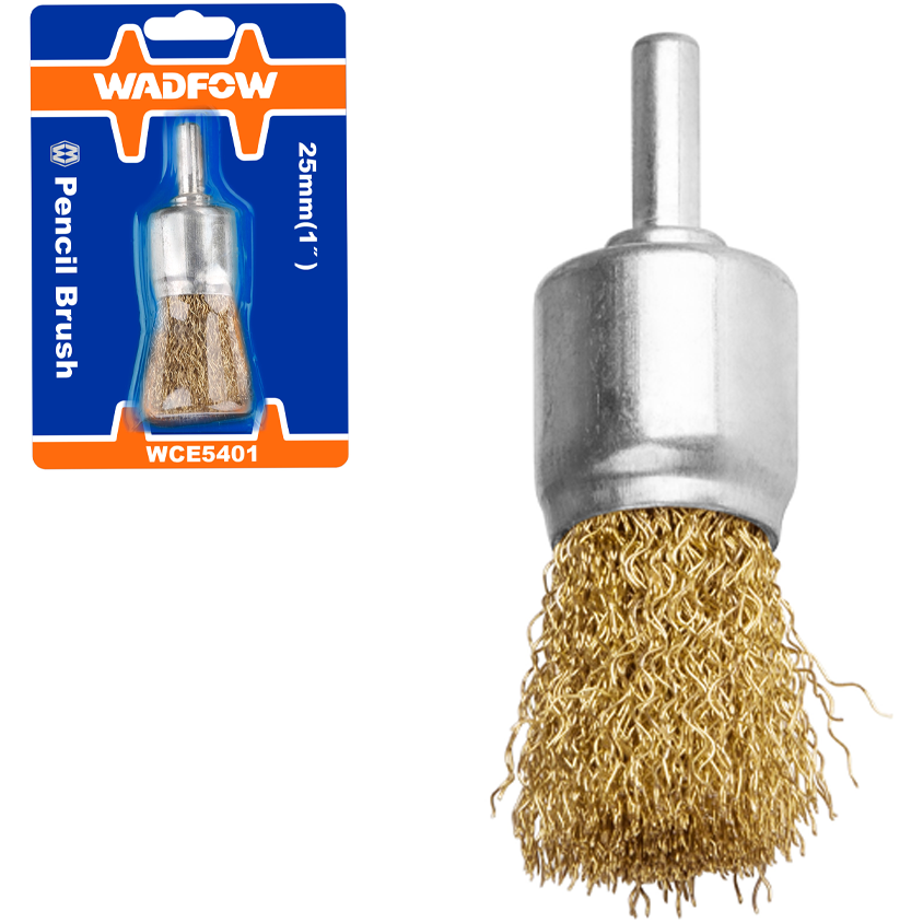 Wadfow WCE5401 Pencil End Wire Brush 25mm | Wadfow by KHM Megatools Corp. Main image