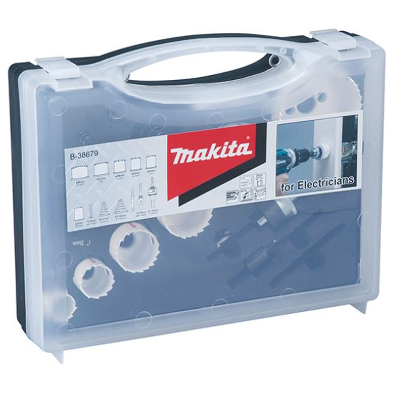 Makita B-38679 Bi-Metal Hole Saw Drill Bit Electrician Set Secondary image