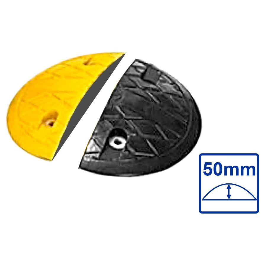 Wadfow WYJ5A05 Speed Bump End 195 X 350 X 50MM Secondary image