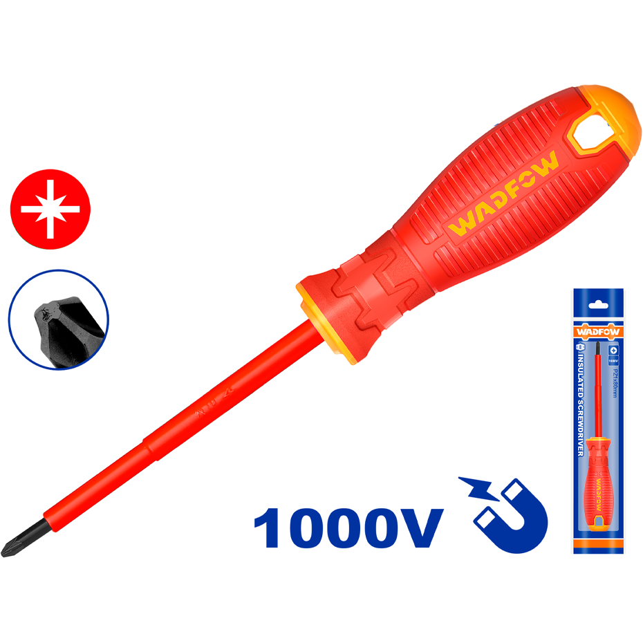 Wadfow WSD7274 Insulated Pozidriv Screwdriver PZ2 Secondary image