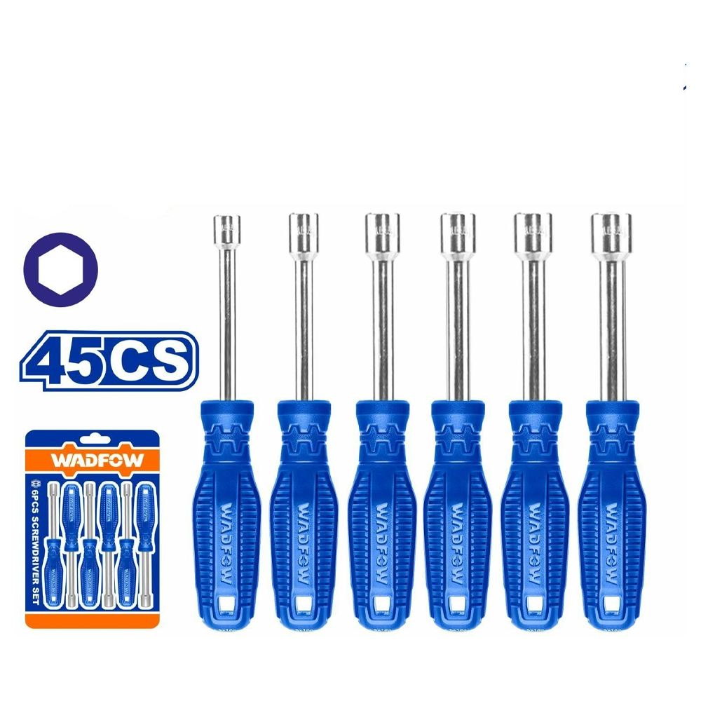 Wadfow WSS24T6 5-10mm Nut Screwdriver Set 6Pcs Secondary image