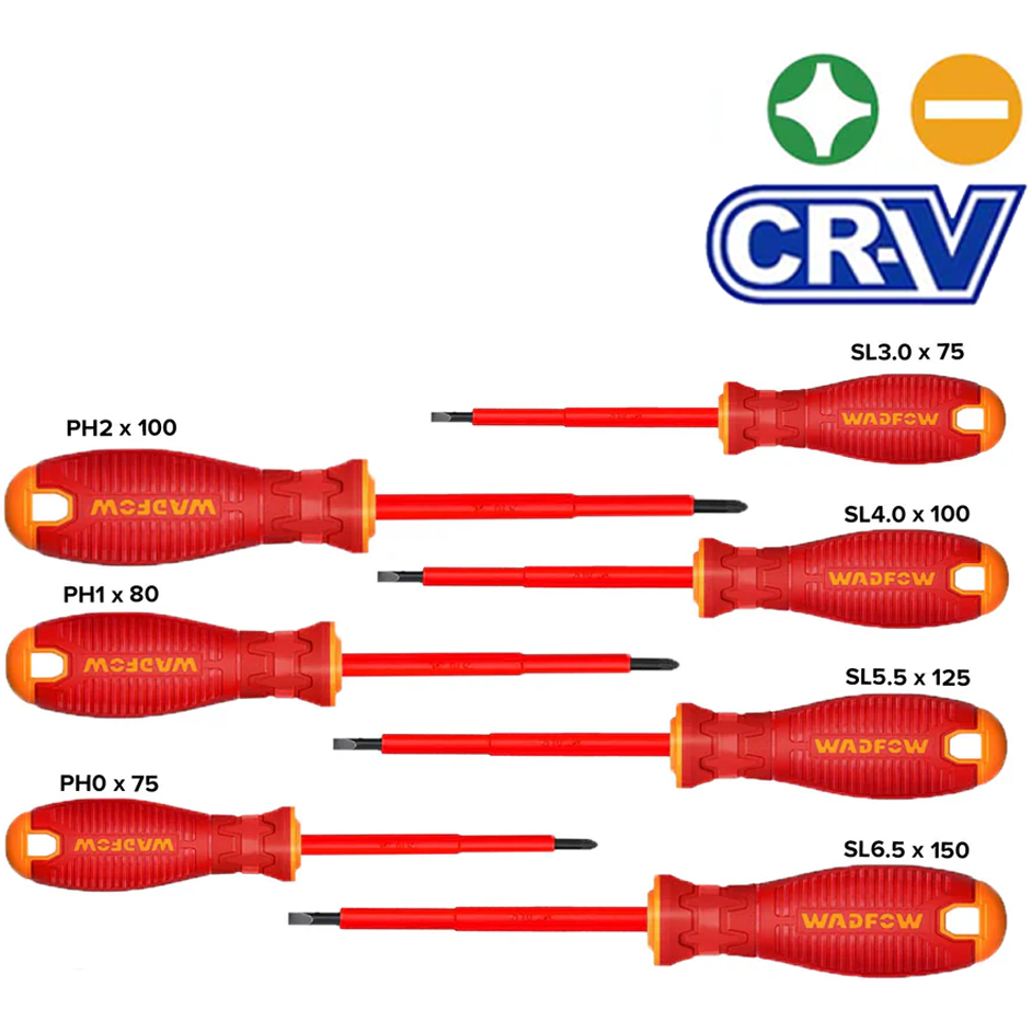 Wadfow WSS7407 Insulated Screwdriver Set 7Pcs Secondary image