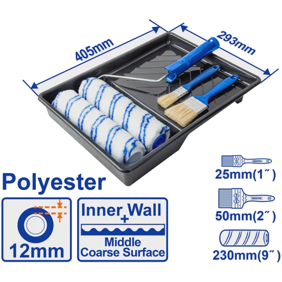 Wadfow WCB3H62 6in1 Cylinder Brush Set Secondary image