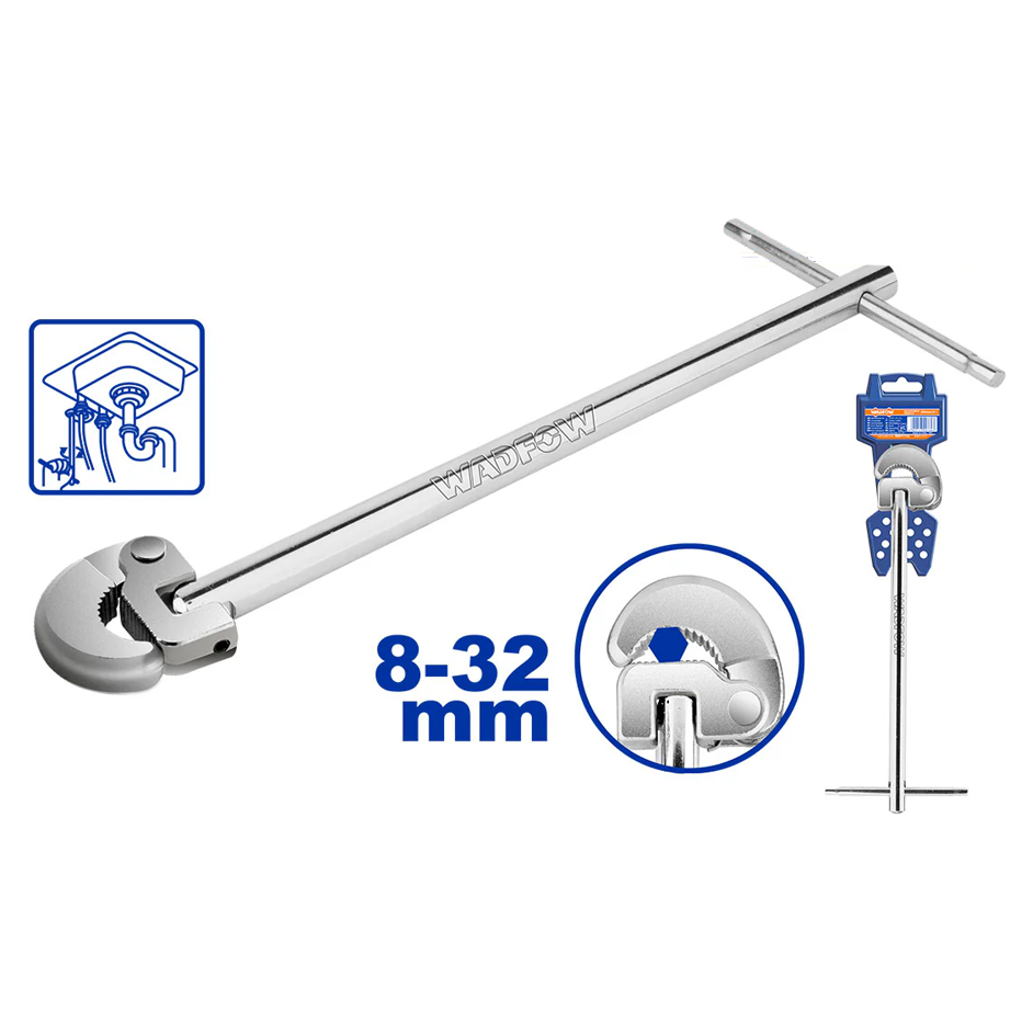 Wadfow WBF1732 Basin Wrench Secondary image
