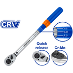 Wadfow WWQ1D14 Preset Torque Wrench 1/4" | Wadfow by KHM Megatools Corp.