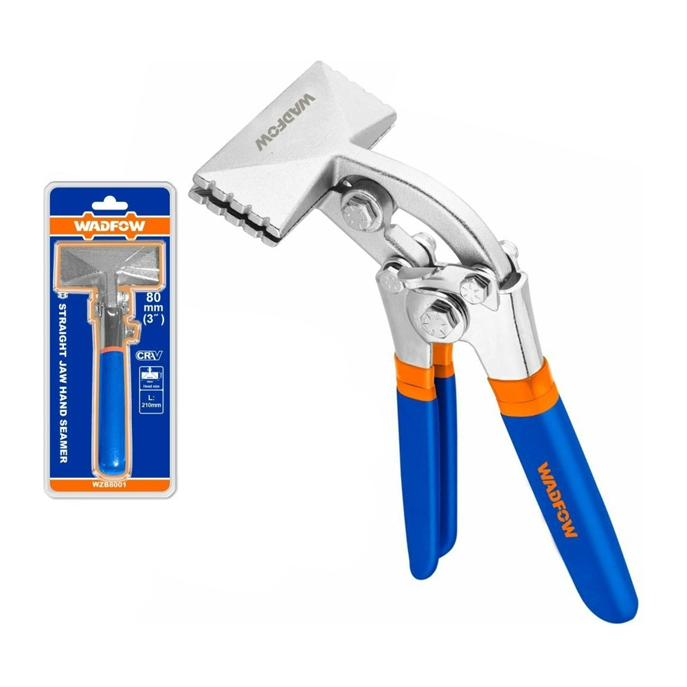 Wadfow WZB8002 Offset Jaw Hand Seamer 3" | Wadfow by KHM Megatools Corp. Main image