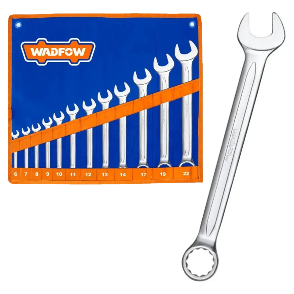 Wadfow WSP1M12 Combination Spanner Set 12pcs | Wadfow by KHM Megatools Corp. Main image