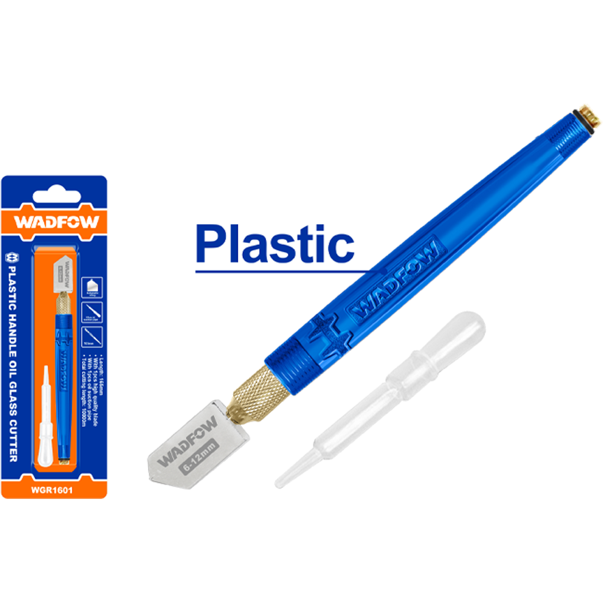 Wadfow WGR1601 Glass Cutter Plastic Handle Secondary image
