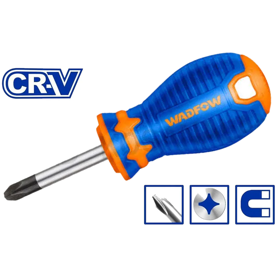 Wadfow WSD2211 Stubby Phillips Screwdriver PH1 Secondary image