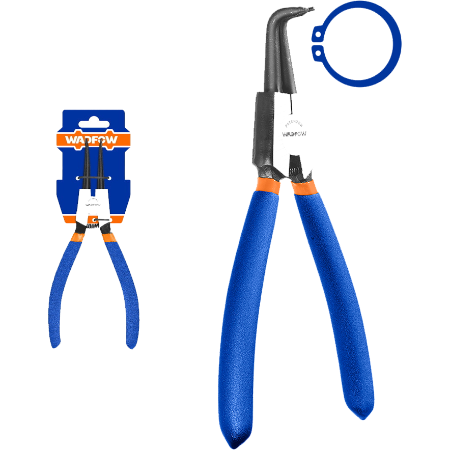 Wadfow WPL9C72 Circlip Bent Pliers External | Wadfow by KHM Megatools Corp. Main image