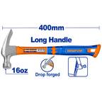 Wadfow WHM336L Long Handle Claw Hammer | Wadfow by KHM Megatools Corp.
