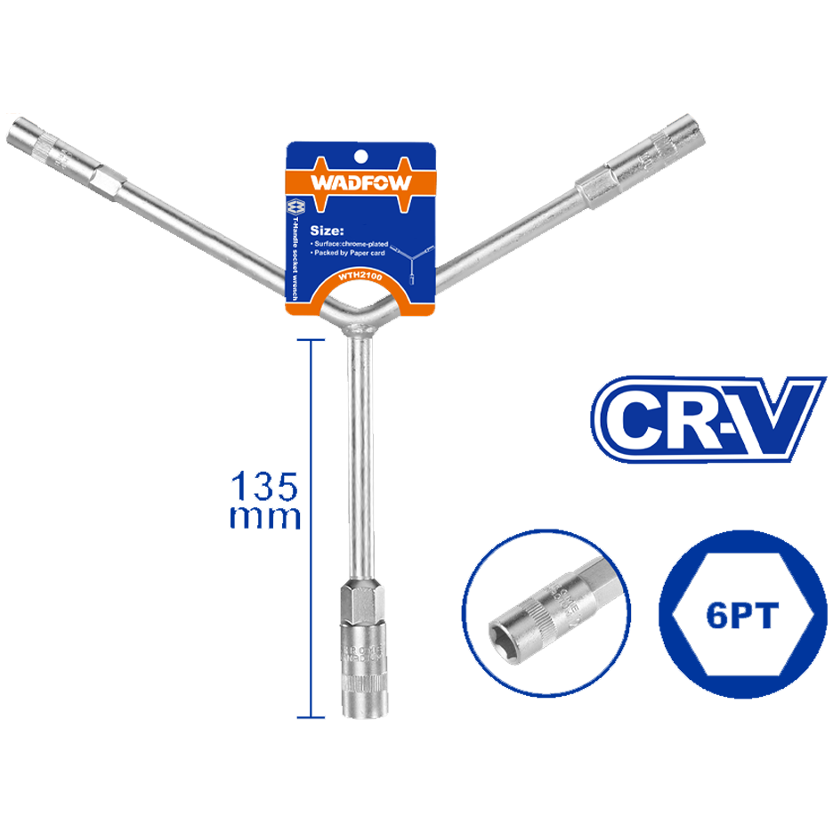 Wadfow WTH2100 Y-Type Socket Wrench 8-9-10MM Secondary image