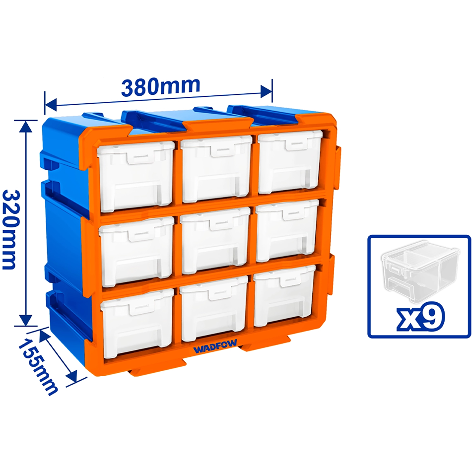 Wadfow WTB8331 Modular Storage Tower Secondary image