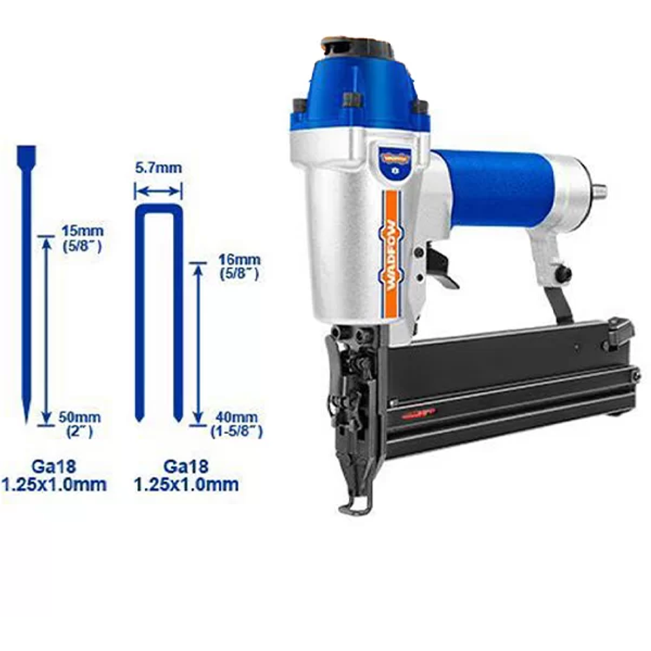 Wadfow WBN2540 Pneumatic 2in1 Combo Brad Nailer Secondary image