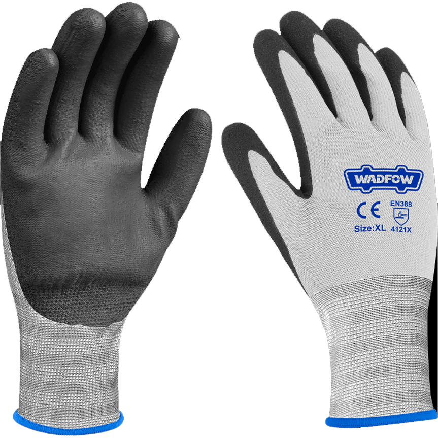 Wadfow WGV2803 Nitrile Frosted Coated Gloves | Wadfow by KHM Megatools Corp. Main image