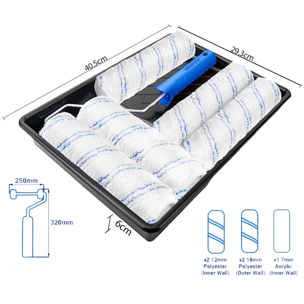 Wadfow WCB3H51 Cylinder Brush 7in1 Set Secondary image