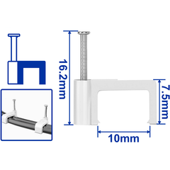 Wadfow Cable Clips (Square) | Wadfow by KHM Megatools Corp.